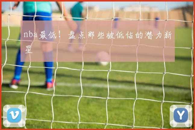 nba最低!盘点那些被低估的潜力新星